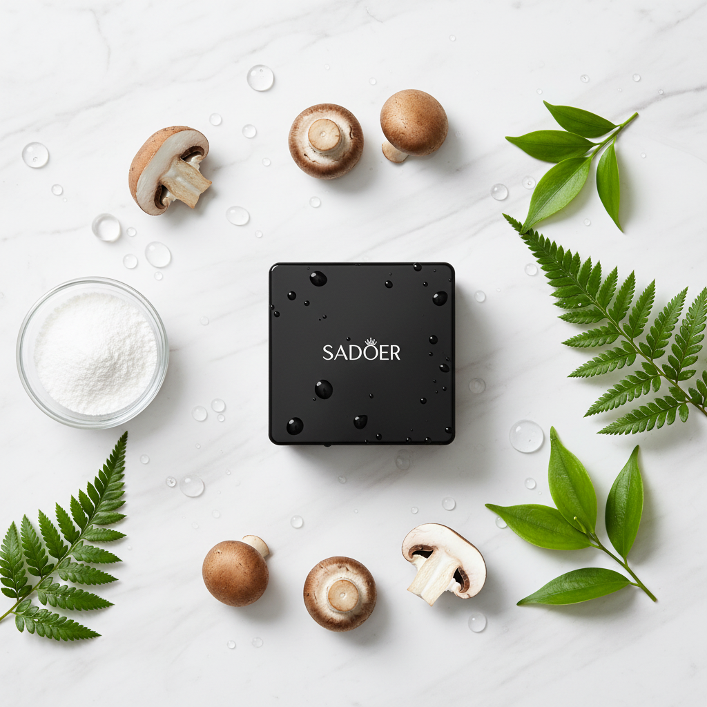 Mushroom Air Cushion - Ingredient Showcase