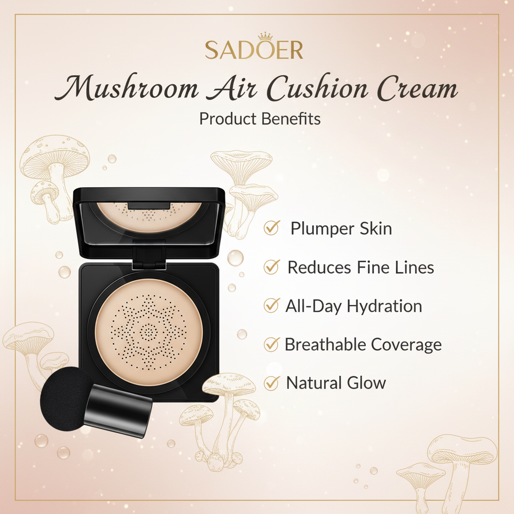 Mushroom Air Cushion - Extended Benefits